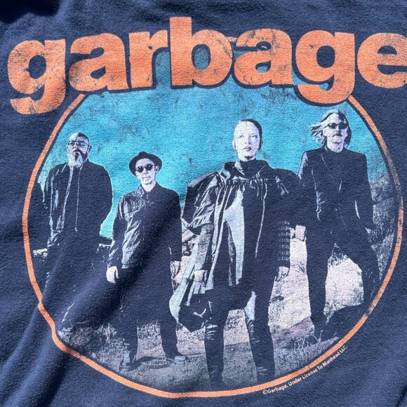 Garbage Band T Shirt Sz XL - Picture 2 of 7